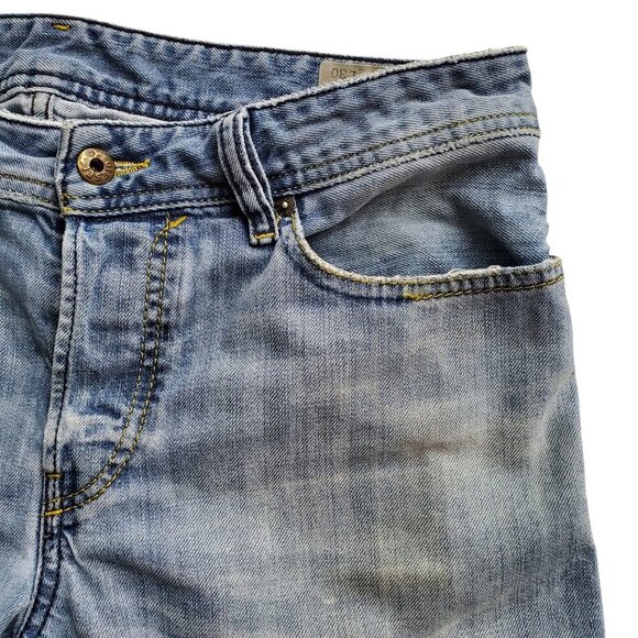 Diesel Mens Jeans New Fanker Reg Slim Bootcut in Wash Color 0826D Size 30W x 30L - Picture 5 of 16